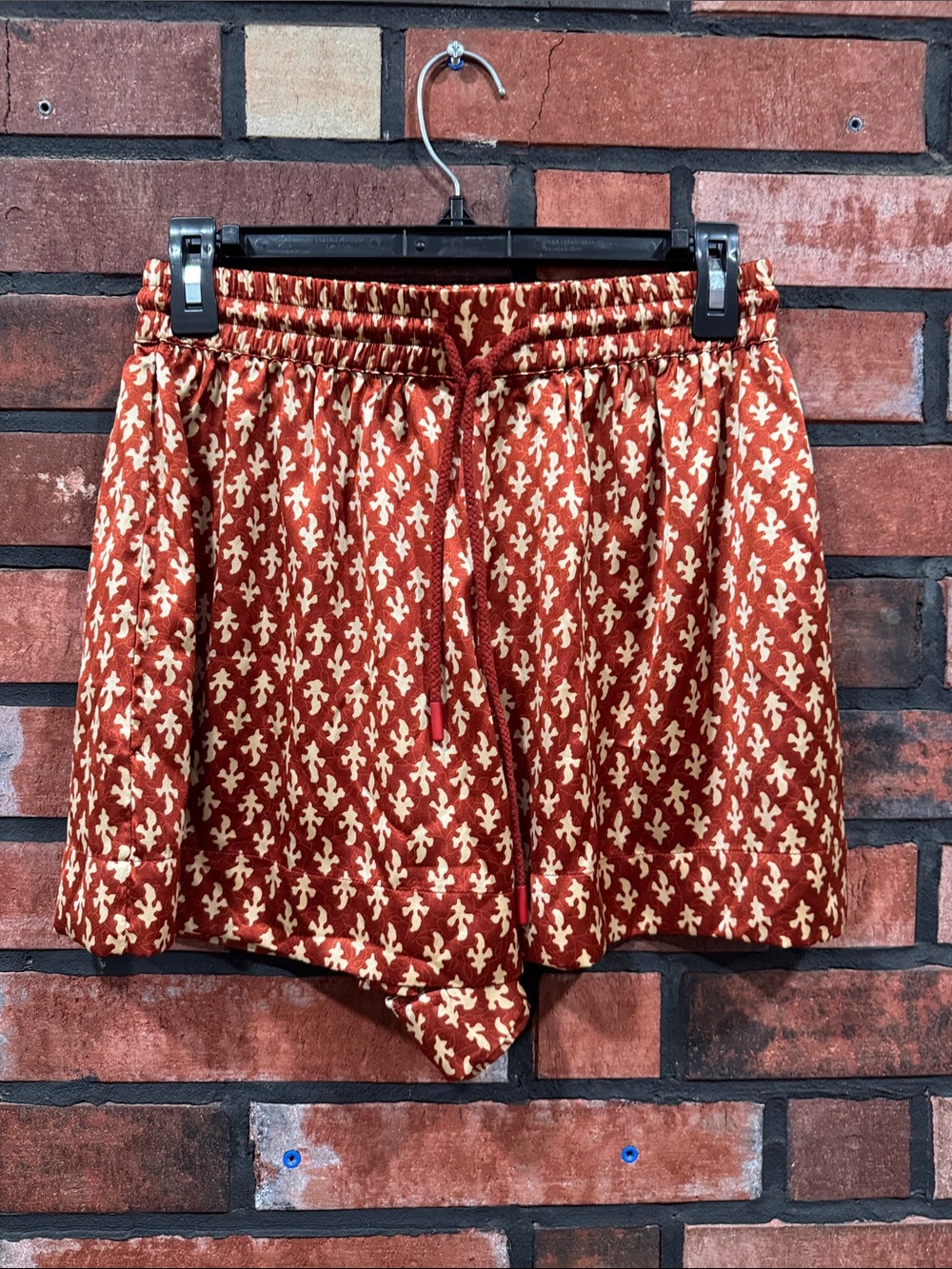 Elan Patterned Drawstring Shorts